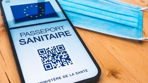 Masque et Pass sanitaire à la Foire de Sedan.